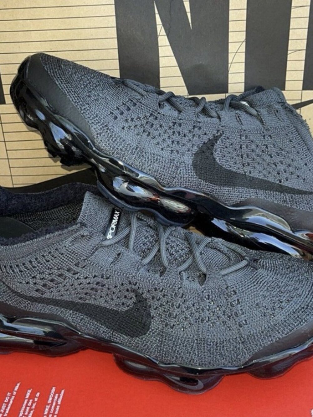NEW Nike Air VaporMax 2023 Flyknit Anthracite Black DV1678-006 Men Size 8.5